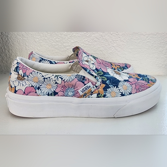 Vans Classic Retro Floral Slip - Picture 2 of 9